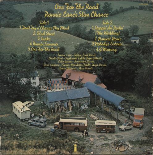Ronnie Lane One For The Road - VG vinyl LP album (LP record) UK RNLLPON882962