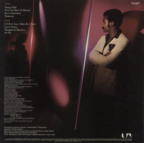 Ronnie Laws Every Generation vinyl LP album (LP record) UK RLWLPEV649977