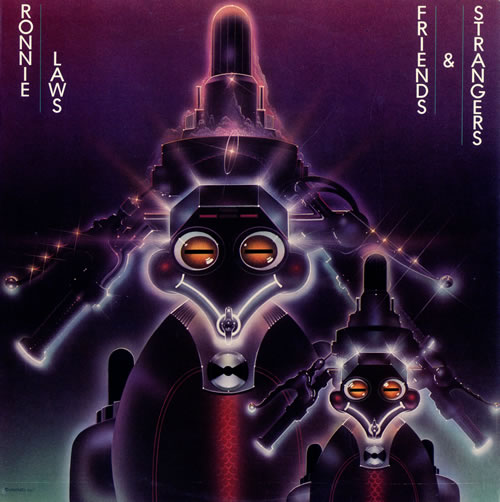 Ronnie Laws Friends & Strangers vinyl LP album (LP record) UK RLWLPFR497360