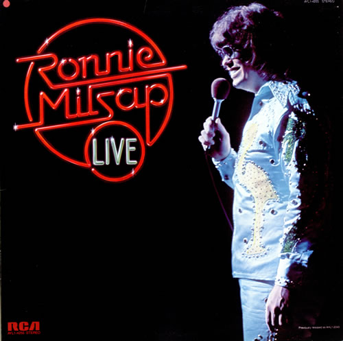 Ronnie Milsap Live vinyl LP album (LP record) US RMILPLI523852