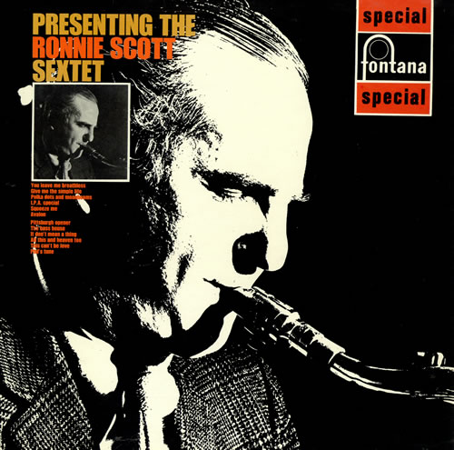 Ronnie Scott Presenting The Ronnie Scott Sextet vinyl LP album (LP record) UK RB1LPPR393494