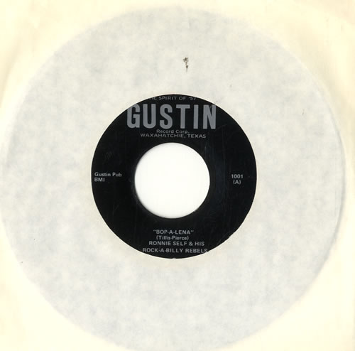 Ronnie Self Bop-A-Lena 7" vinyl single (7 inch record / 45) US R5807BO571438