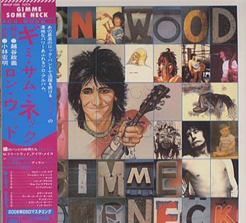 Ronnie Wood Gimme Some Neck CD album (CDLP) Japanese RNWCDGI355933