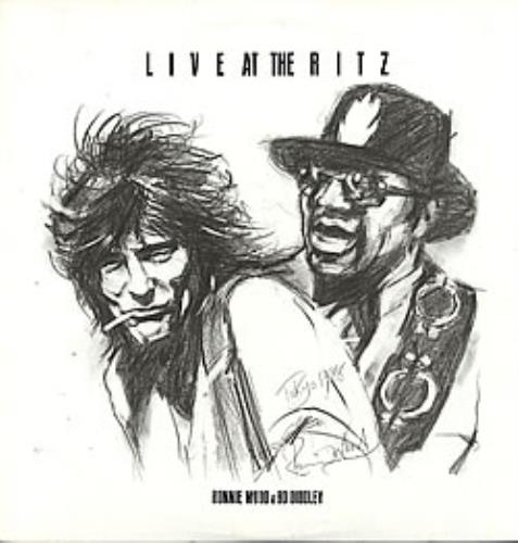 Ronnie Wood Live At The Ritz vinyl LP album (LP record) Japanese RNWLPLI107932