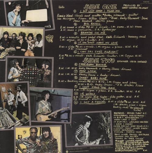 Ronnie Wood Now Look vinyl LP album (LP record) UK RNWLPNO161242