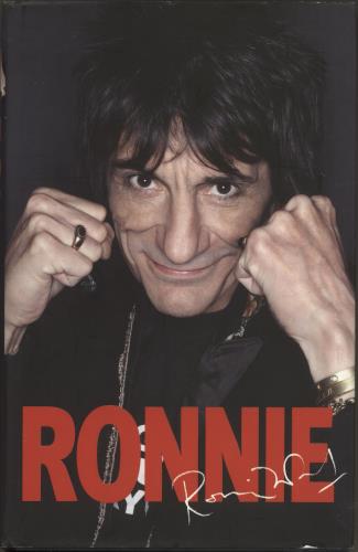 Ronnie Wood Ronnie book UK RNWBKRO708715