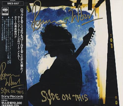 Ronnie Wood Slide On This CD album (CDLP) Japanese RNWCDSL119069