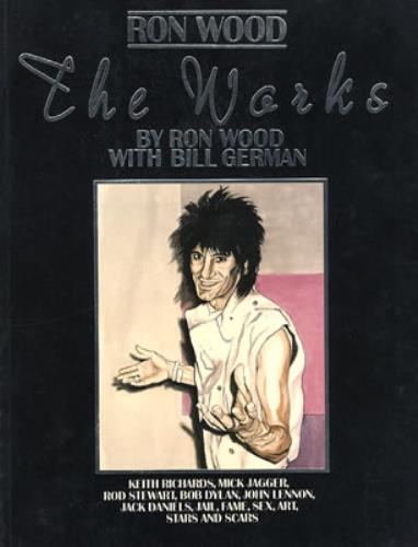 Ronnie Wood The Works book UK RNWBKTH220105