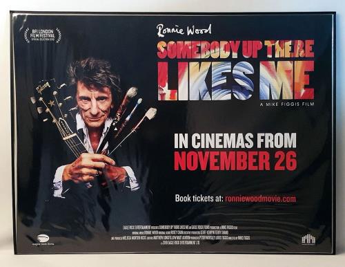 Ronnie Wood Somebody Up There Likes Me poster UK RNWPOSO763420