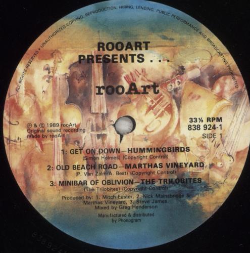 RooArt rooArt Presents vinyl LP album (LP record) UK R55LPRO890404