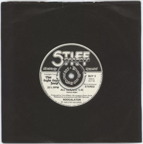 Roogalator All Aboard With The Roogalator 7" vinyl single (7 inch record / 45) UK ROO07AL785344