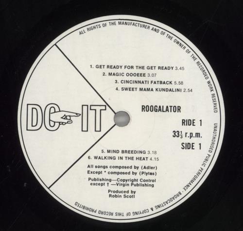 Roogalator Play It By Ear vinyl LP album (LP record) UK ROOLPPL86485