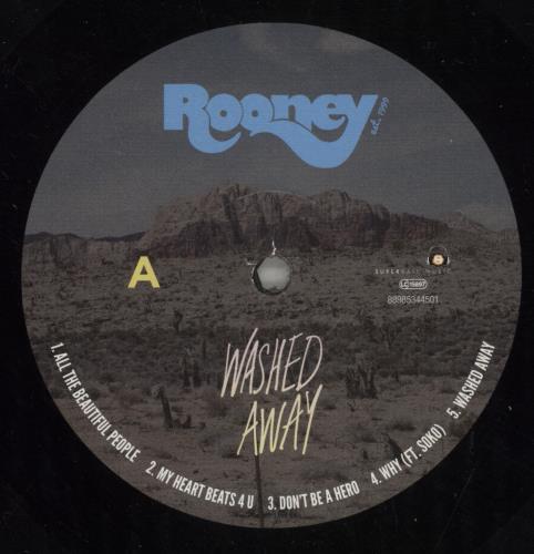 Rooney Washed Away vinyl LP album (LP record) UK RNOLPWA888600