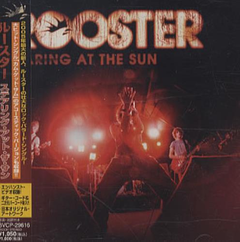 Rooster Staring At The Sun CD single (CD5 / 5") Japanese RO1C5ST338492