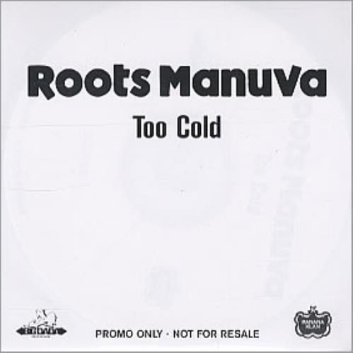 Roots Manuva Too Cold CD-R acetate UK RMNCRTO317709