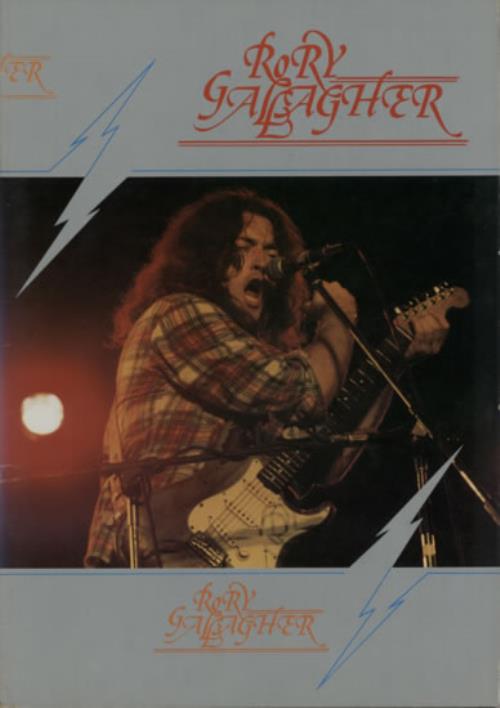 Rory Gallagher 1977 Tour tour programme Japanese RORTRTO158406
