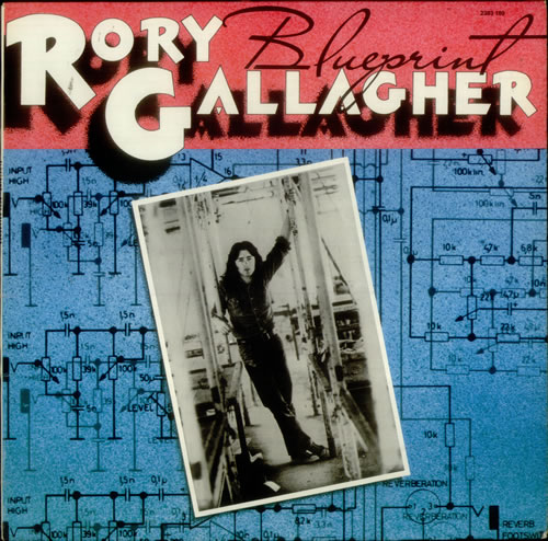 Rory Gallagher Blueprint vinyl LP album (LP record) German RORLPBL547503