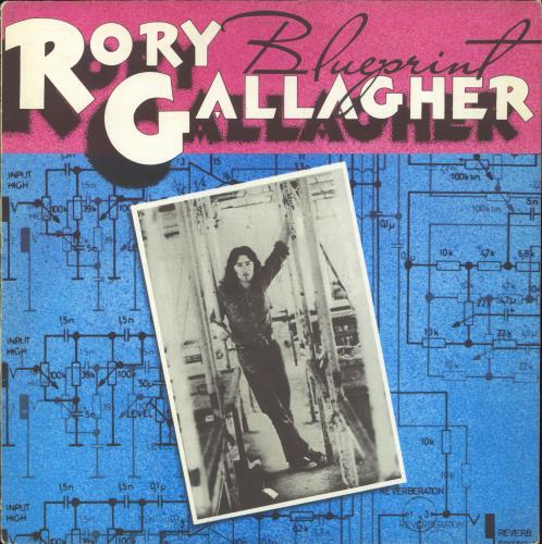 Rory Gallagher Blueprint vinyl LP album (LP record) UK RORLPBL591586
