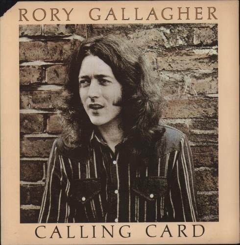 Rory Gallagher Calling Card - EX vinyl LP album (LP record) UK RORLPCA768755