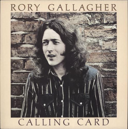 Rory Gallagher Calling Card vinyl LP album (LP record) UK RORLPCA707144