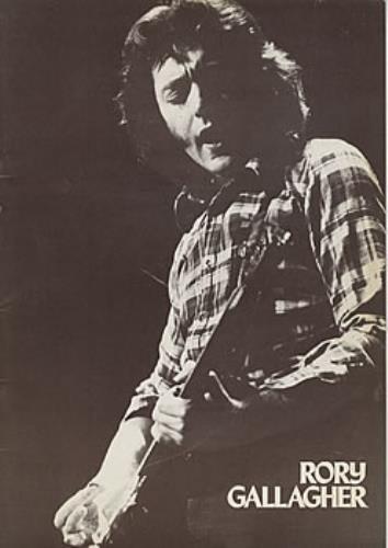 Rory Gallagher Japan Tour 1975 tour programme Japanese RORTRJA322744