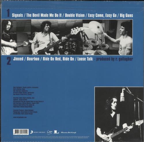 Rory Gallagher Jinx - 180gram Vinyl vinyl LP album (LP record) UK RORLPJI736674