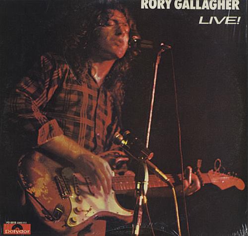 Rory Gallagher Live! - Sealed vinyl LP album (LP record) US RORLPLI403395