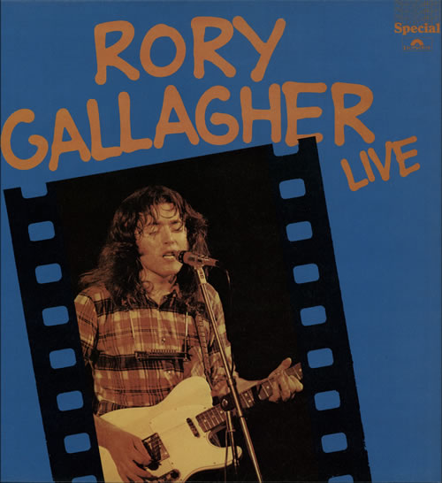 Rory Gallagher Live vinyl LP album (LP record) UK RORLPLI577410