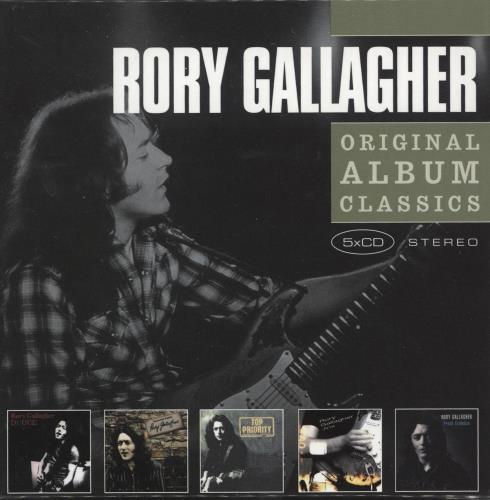 Rory Gallagher Original Album Classics 5-CD album set UK ROR5COR733053