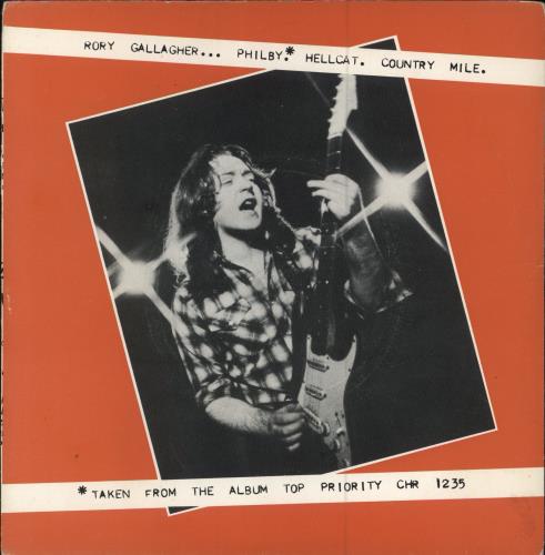 Rory Gallagher Philby 7" vinyl single (7 inch record / 45) UK ROR07PH212501