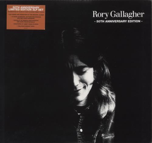 Rory Gallagher Rory Gallagher - 180gm 50th Anniversary Edition 3-LP vinyl record set (Triple LP Album) UK ROR3LRO839735