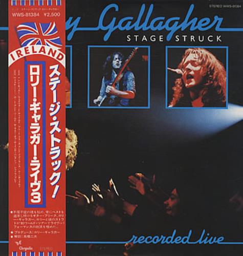 Rory Gallagher Stage Struck vinyl LP album (LP record) Japanese RORLPST157576