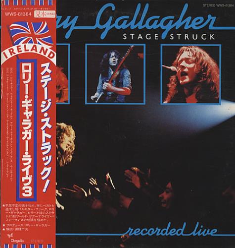 Rory Gallagher Stage Struck vinyl LP album (LP record) Japanese RORLPST325413