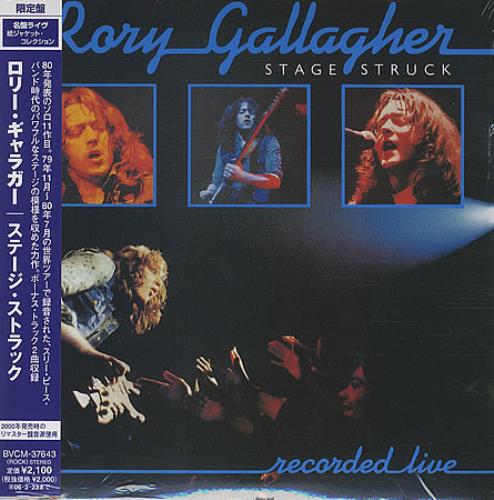 Rory Gallagher Stage Struck CD album (CDLP) Japanese RORCDST394643