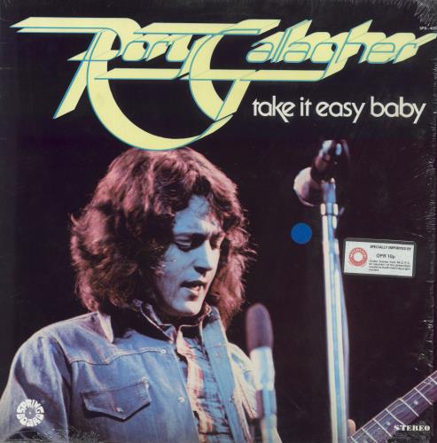 Rory Gallagher Take It Easy Baby vinyl LP album (LP record) US RORLPTA829962