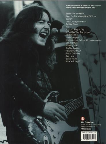 Rory Gallagher The Essential Rory Gallagher: The Complete Taste book UK RORBKTH876329