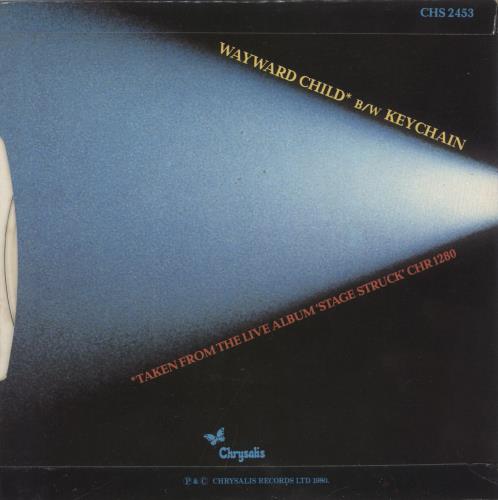 Rory Gallagher Wayward Child - Clear Vinyl 7" vinyl single (7 inch record / 45) UK ROR07WA59800