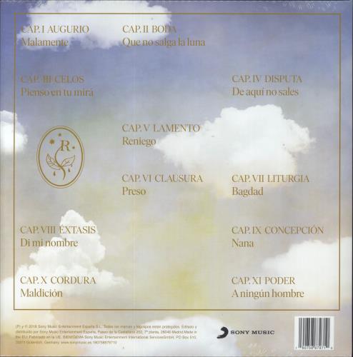 Rosalia El Mal Querer - Black Vinyl  Sealed vinyl LP album (LP record) UK 62VLPEL832884