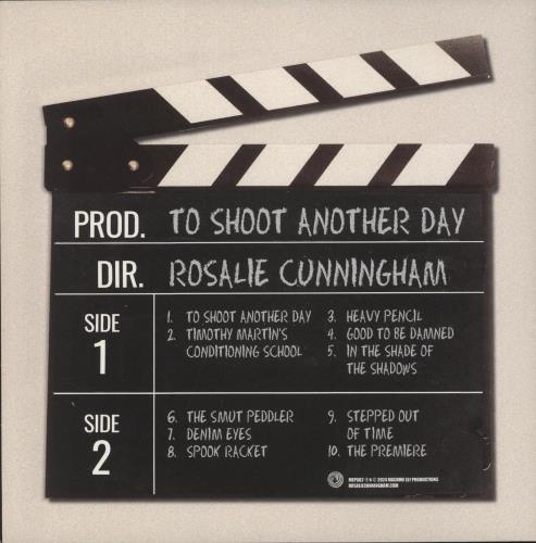 Rosalie Cunningham To Shoot Another Day - White Vinyl vinyl LP album (LP record) UK 5U-LPTO891560