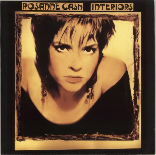 Rosanne Cash Interiors vinyl LP album (LP record) UK R-CLPIN717865
