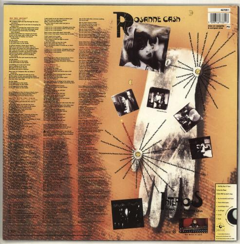 Rosanne Cash Interiors vinyl LP album (LP record) UK R-CLPIN717865