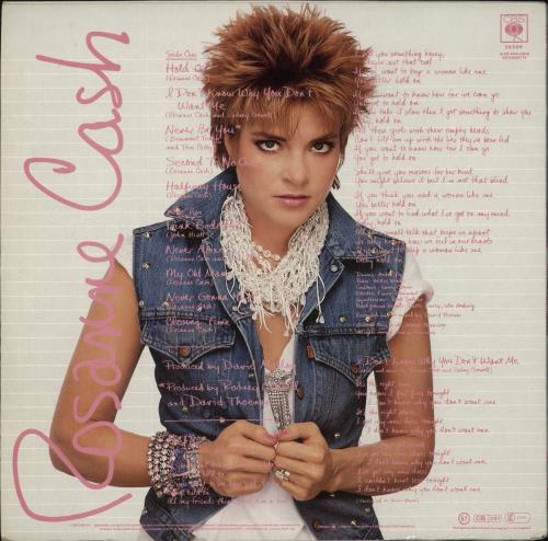 Rosanne Cash Rhythm And Romance vinyl LP album (LP record) UK R-CLPRH289821