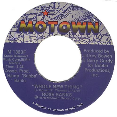 Rose Banks Whole New Thing 7" vinyl single (7 inch record / 45) US RO307WH408269