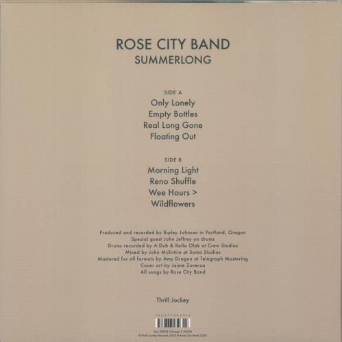 Rose City Band Summerlong - Summer Sunset Orange Vinyl vinyl LP album (LP record) US 63WLPSU871246