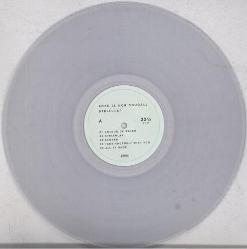 Rose Elinor Dougall Stellular: Rough Trade exclusive - Clear Vinyl + Bonus CD vinyl LP album (LP record) UK RW7LPST834047