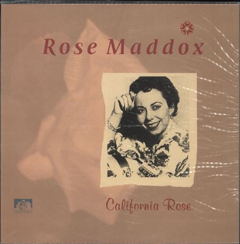Rose Maddox California Rose vinyl LP album (LP record) UK ZYYLPCA721716