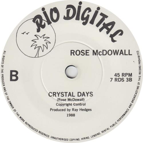 Rose McDowall Don't Fear The Reaper 7" vinyl single (7 inch record / 45) UK RSM07DO745541