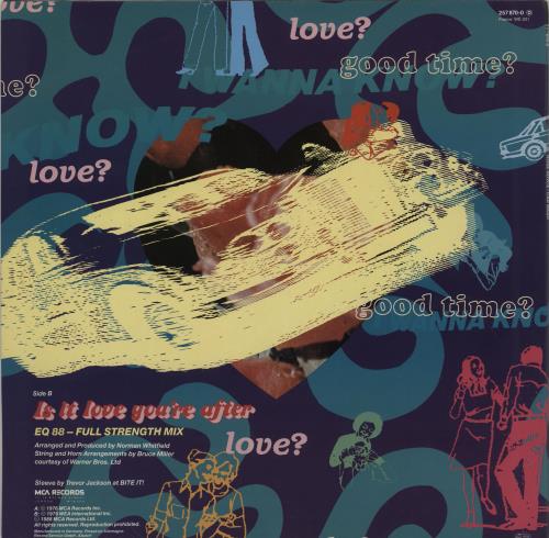 Rose Royce Car Wash / Is It Love You're After (EQ 88 Full Strength Mix) 12" vinyl single (12 inch record / Maxi-single) German RRY12CA754369