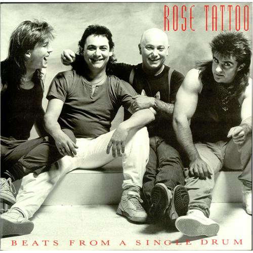 Rose Tattoo Beats From A Single Drum vinyl LP album (LP record) Australian RTALPBE420825