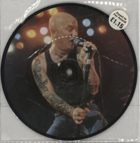 Rose Tattoo Rock 'N' Roll Outlaw - Price Sticker 7" vinyl picture disc (7 inch picture disc single) UK RTA7PRO864496